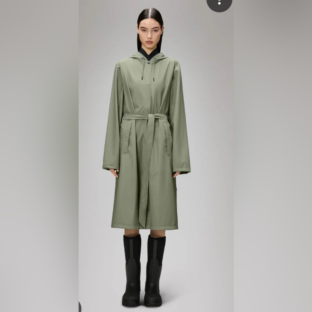 Rains A line raincoat - size small